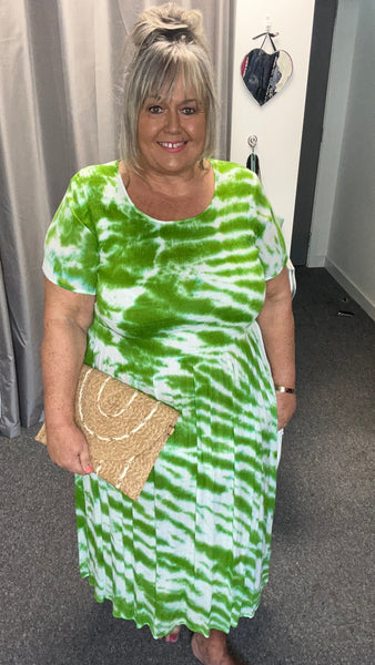 Carmen  Tie dye Dress