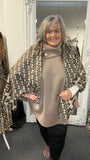 S28 Coffee & Cream Pashmina