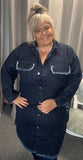 Etty Denim Dress / Shacket