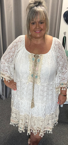 Andora Premium Lace Dress