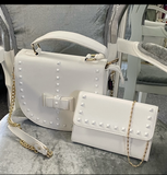 B20 Malissa j ~ 2 Piece Studded  bag & wallet