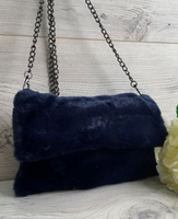 B05 Teddy Faux Fur Bags with Chain