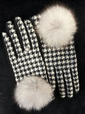 Gloves Dog Tooth Check G12