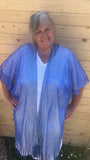 Diamante Beaded Tassel Kimono / Cover Up