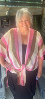Diamante Beaded Tassel Kimono / Cover Up
