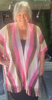 Diamante Beaded Tassel Kimono / Cover Up