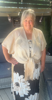 Diamante Beaded Tassel Kimono / Cover Up