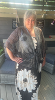 Diamante Beaded Tassel Kimono / Cover Up