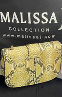 B18 Malissa j Snake Cross body /shoulder Bag