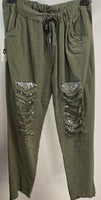 * Sequin ladder Magic Pants size 2