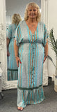 Maya Silk Maxi Dress