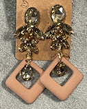 E11 Diamond drop Earring