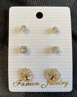 E3 ~ Set Stud  Fashion Earrings