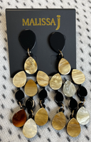 E9 Malissa J ~ Pierced Tassel Drop Earrings