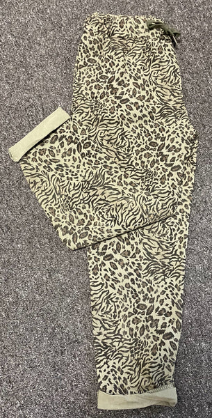 Leopard Print Magic Pants Size 1